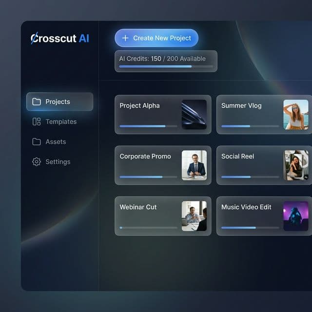 CrosscutAI Intelligent Dashboard